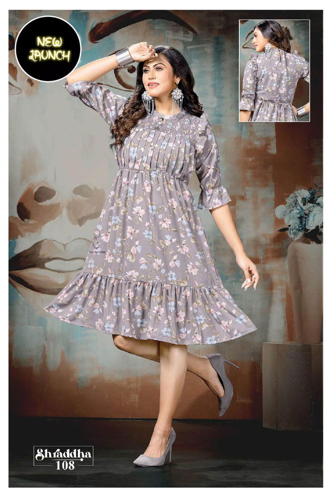 Shraddha Vol 1 Short Printed Kurtis Catalog